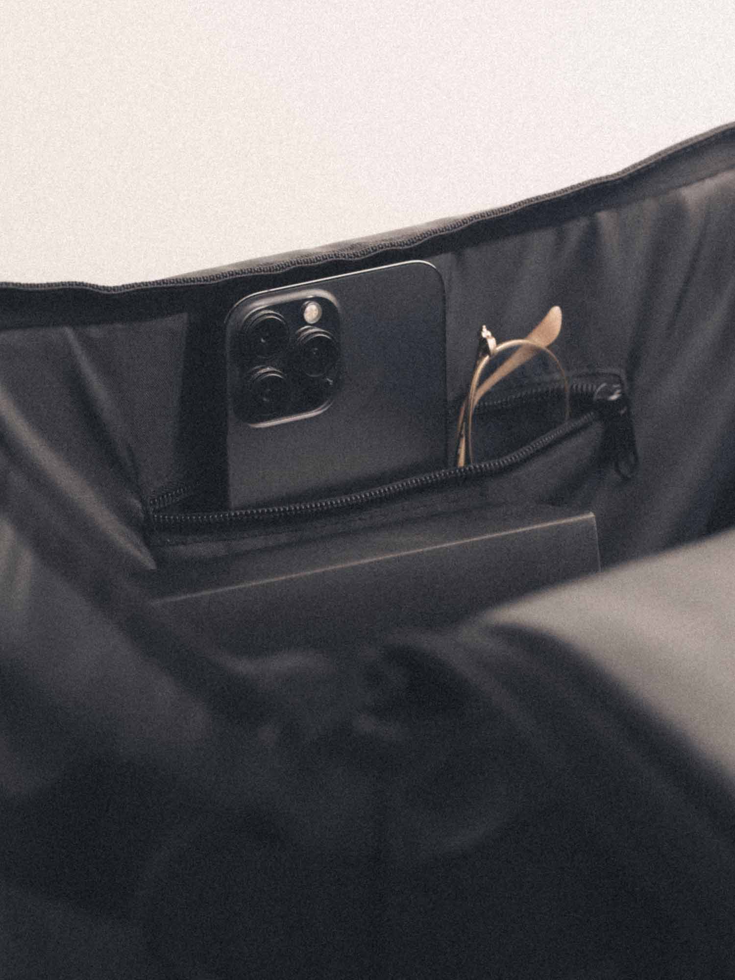 Foldable Rolling Tote Bag